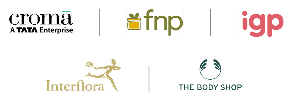 CROMA | FNP | IGP | Interflora | THE BODY SHOP