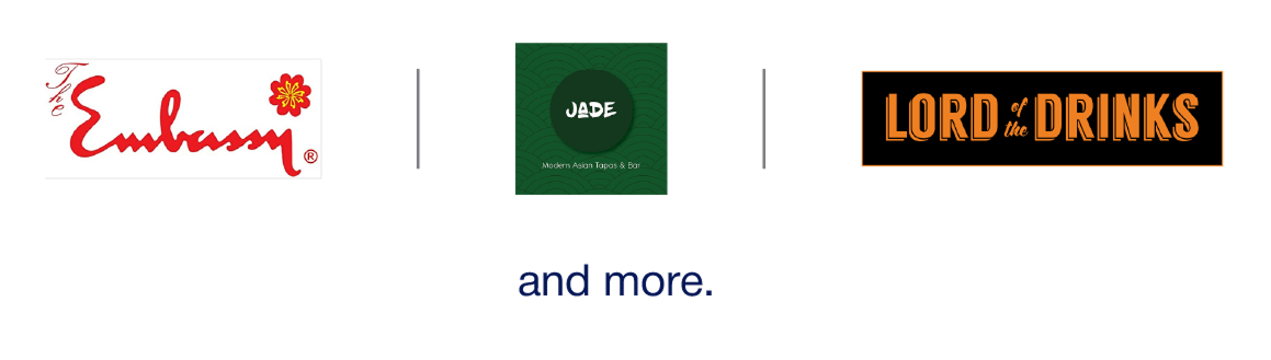 THE EMBASSY | JADE | LORD OF THE DRINKS and more.
